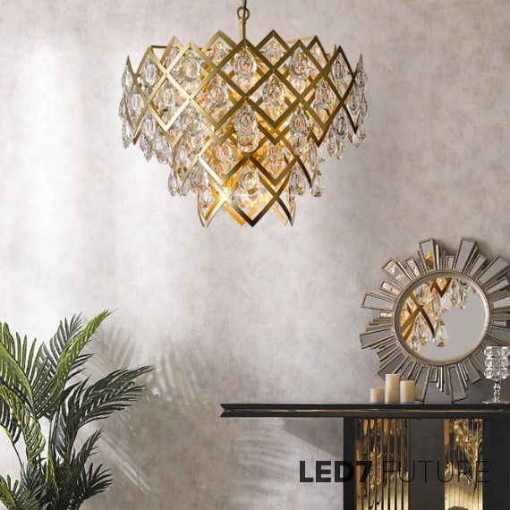 Loft Industry Modern - Pattern On Gold